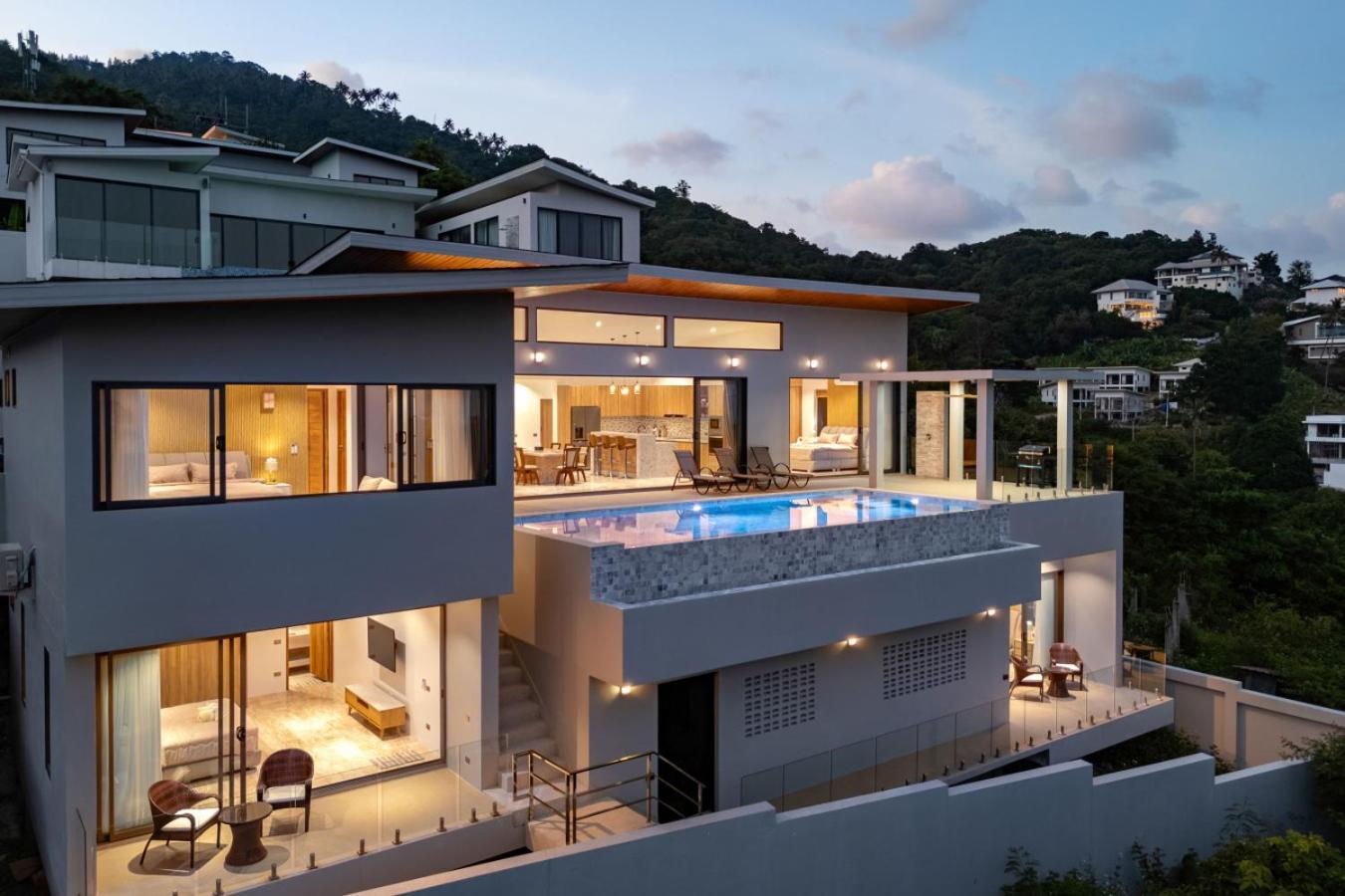 Gala 4br Fantastic Views Chaweng